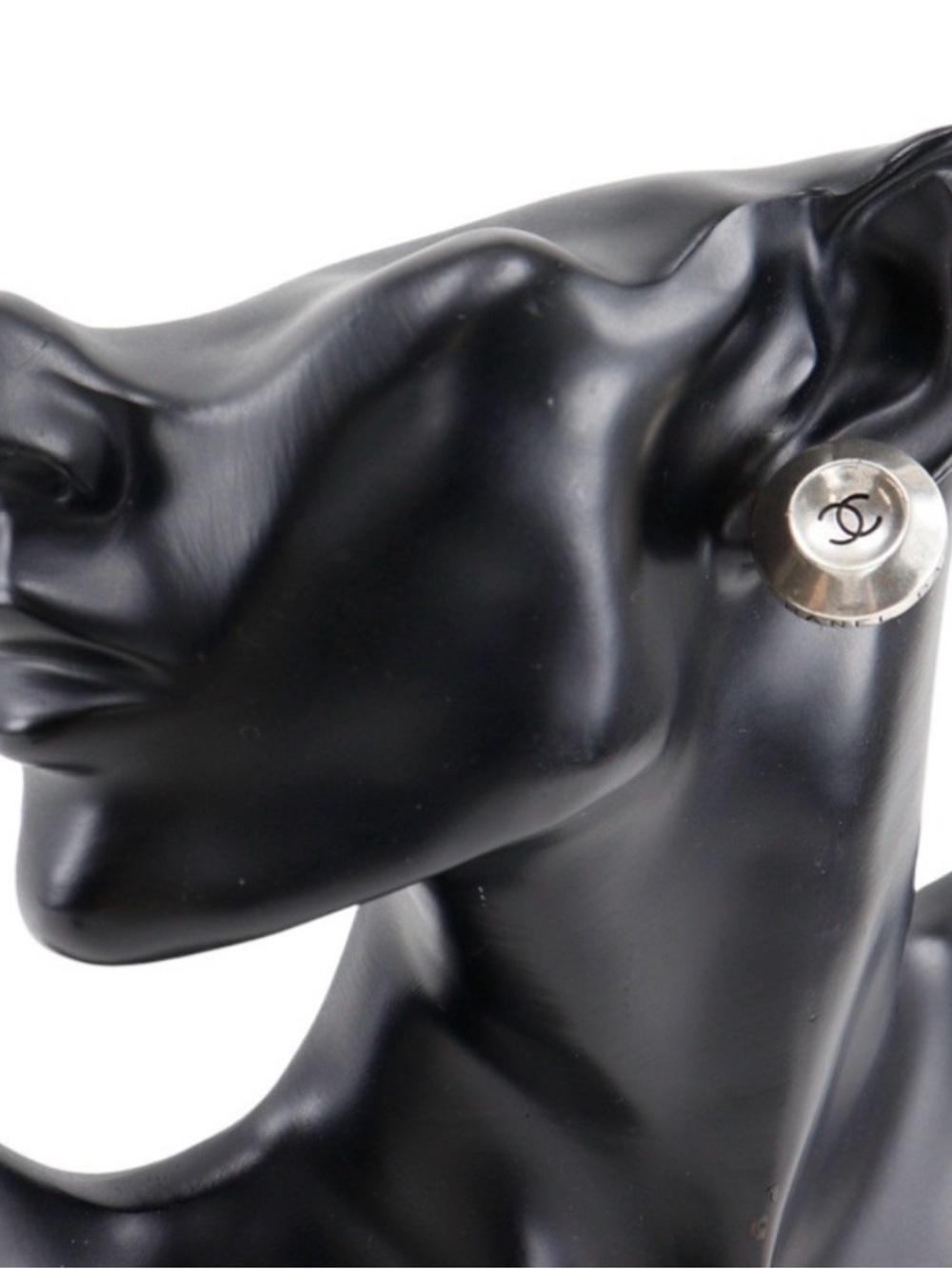 Vintage 90’s CHANEL "COCO Mark" Earrings